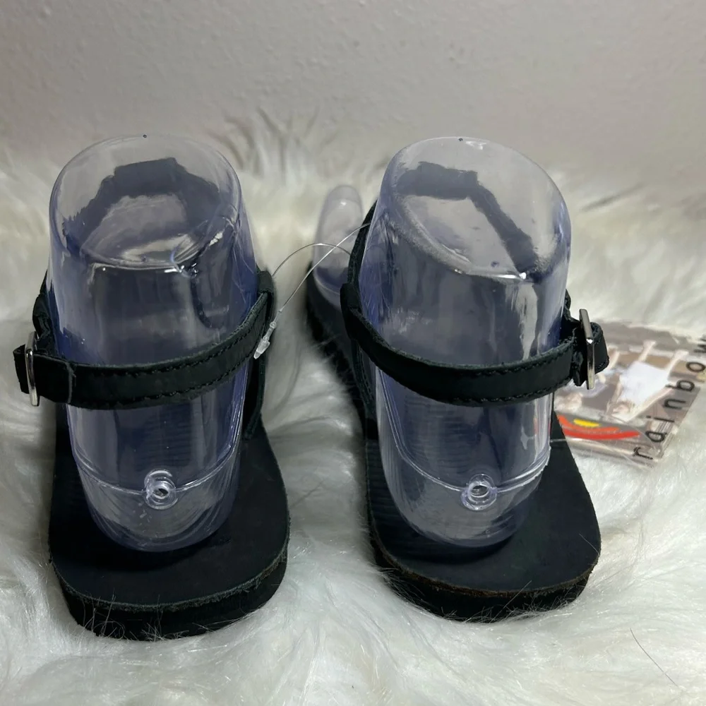 Rainbow Girls  Sandals T-Street Black Size 4-5